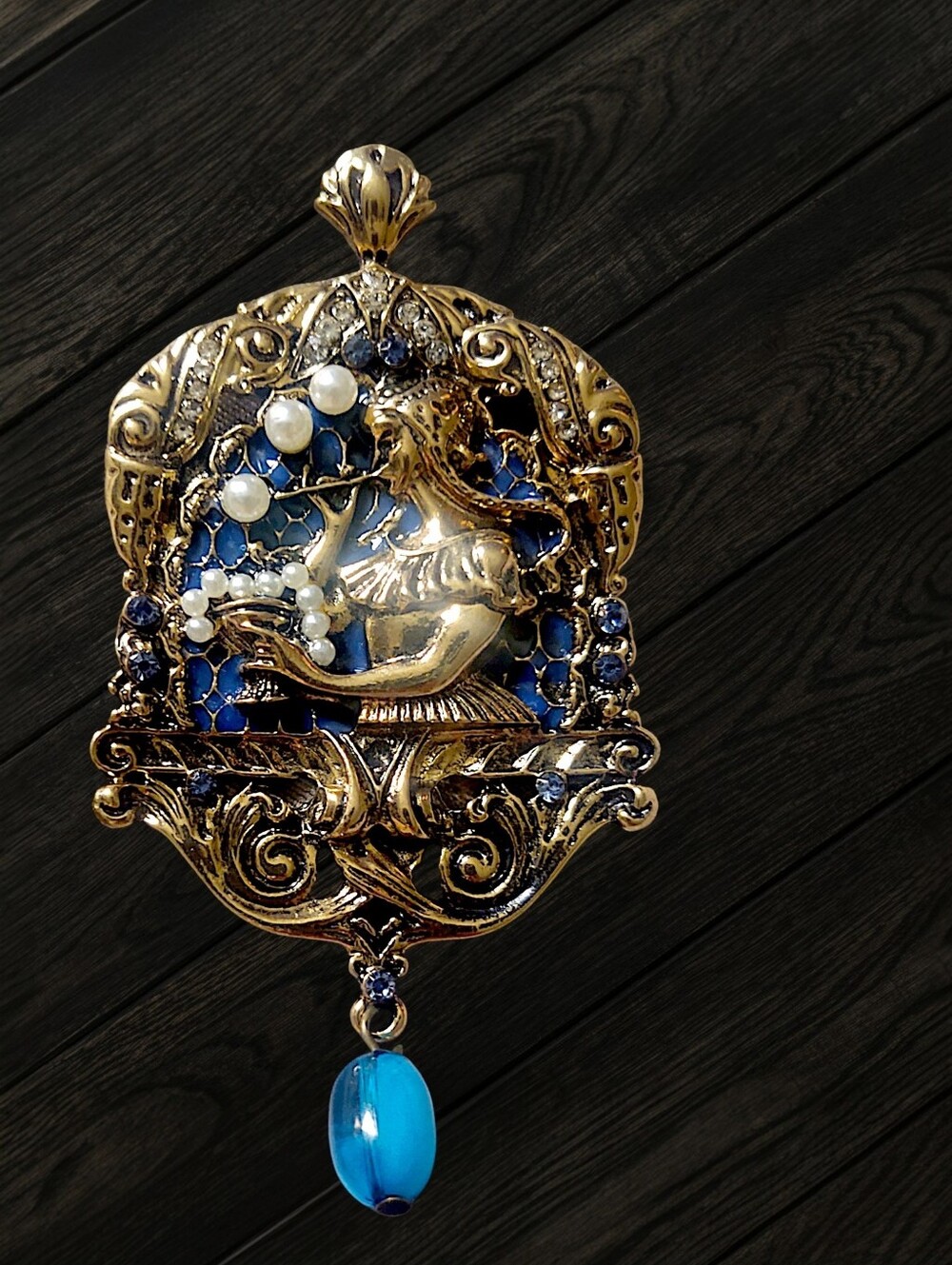 Victorian Revival Style Brooch